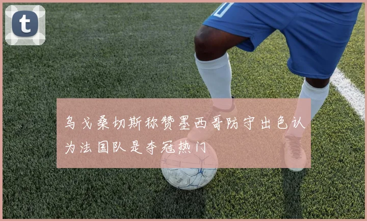乌戈桑切斯称赞墨西哥防守出色认为法国队是夺冠热门